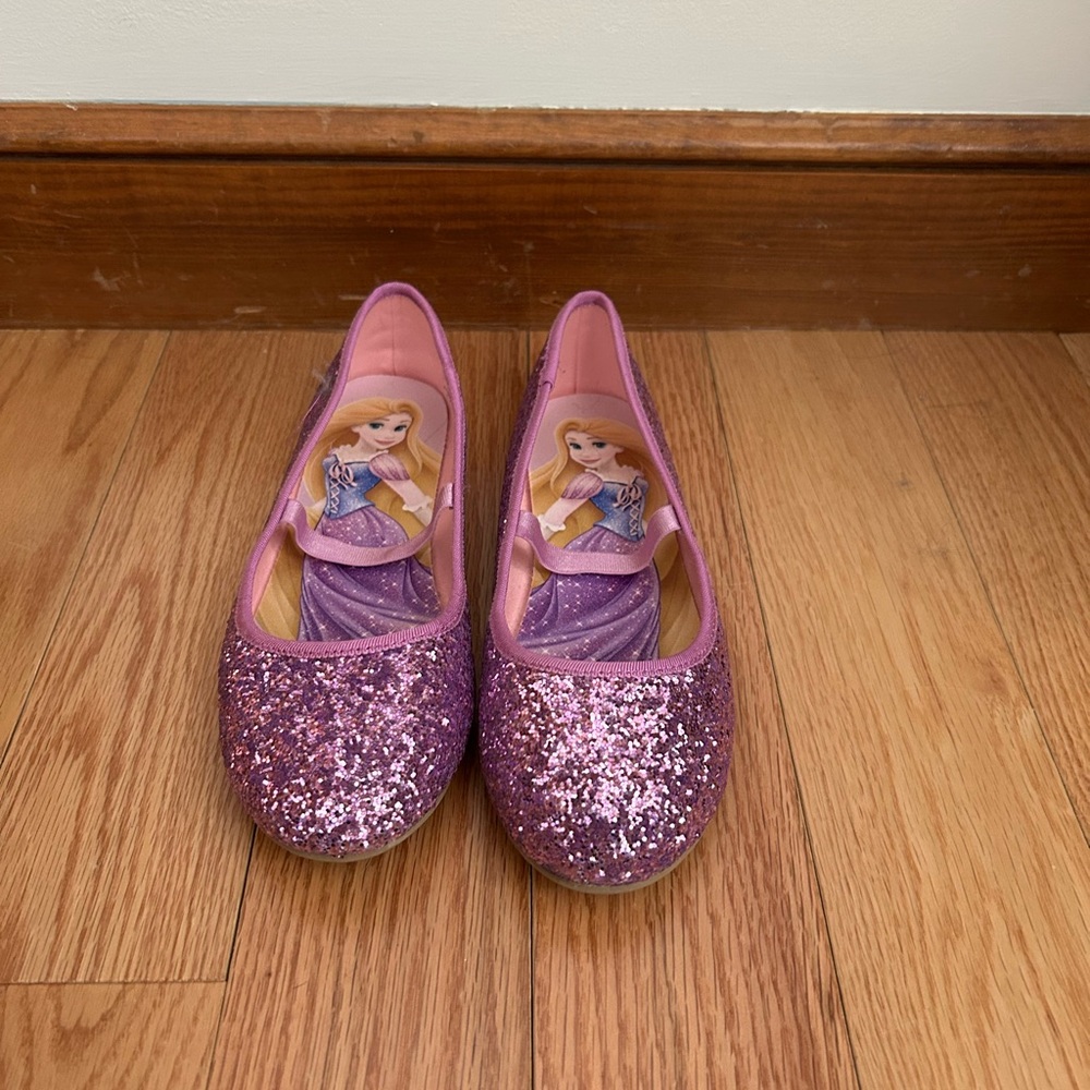 Pink Glitter Princess Shoes
